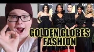 'GOLDEN GLOBES 2018 RED CARPET FASHION REVIEW'