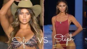 'Sofia Jamora vs  Steph Rayner Bikini Models'