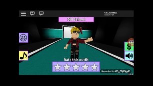 'Fashion Frenzy/ROBLOX/part one'