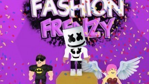 'How To Win in Roblox Fashion Frenzy with Dj Marshmello !'