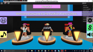 'Playing fashion frenzy- ROBLOX part 1'