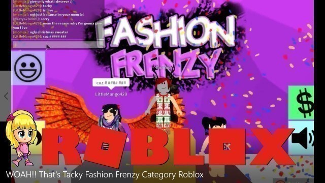 'WOAH!! That\'s Tacky Fashion Frenzy Show Roblox 