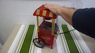 'Old fashioned movie time air popcorn machine'