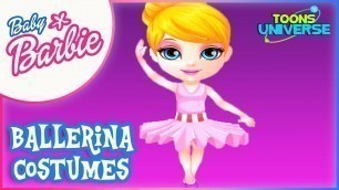 'Baby Barbie Ballerina Costumes Cute Dress Up Game for Girls'