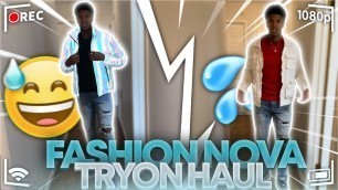 'HUGE FASHION NOVA CHRISTMAS TRY-ON HAUL 