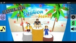 'Jugando en la Pasarela Fashion Frenzy - Roblox'