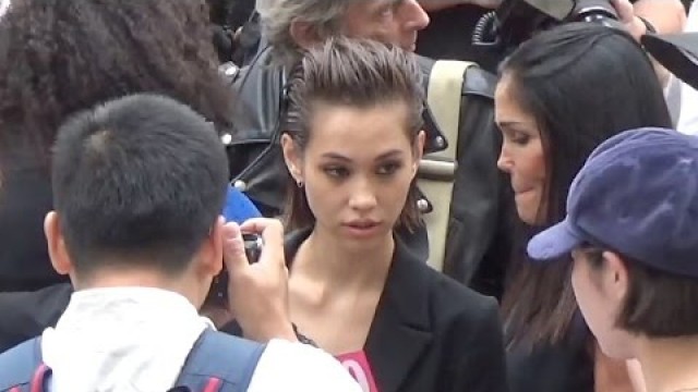 'Kiko Mizuhara @ Paris Fashion Week 30 september 2016 show Dior 水原 希子'