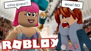 'ME VISTO DE MUJER EN ROBLOX con MEL | Fashion Frenzy Roblox Español'