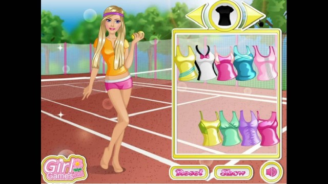 'Barbie Tennis Fashion Dress Up - Y8.com Online Games by malditha'