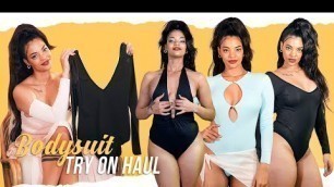 'Best Sexy Bodysuit TRY ON HAUL ♡ See Through Lingerie | Fashion Nova Bikini Swimwear Haul'