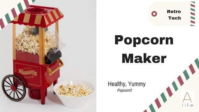 'Vintage Popcorn Maker | Tech Review Testing | Retro Tech Series'