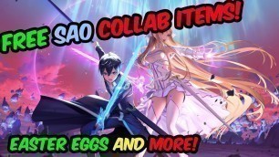 '[PSO2] How to get all the Free SAO Collab Items!'