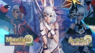 '『PSO2 NGS』My Moonlight Sanctuary Outfit Selections'