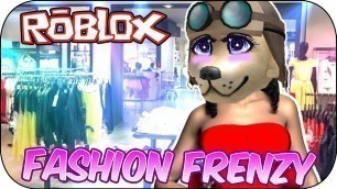 'ROBLOX - ¡Vistiéndome de mujer! - Fashion Frenzy'