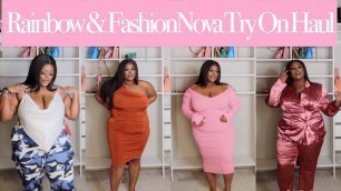 'VLOGMAS DAY #2 A FIRE PLUS SIZE HAUL FT. FASHION NOVA AND RAINBOW'