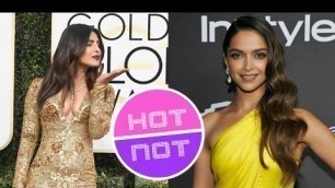 'Deepika Padukone Copies Priyanka Chopra | Golden Globe Awards 2017 | Ralph Lauren | Fashion War'