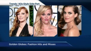 '2015 Golden Globes: Fashion hits and misses'