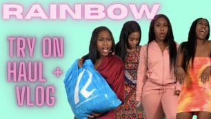 'CAN RAINBOW COMPETE WITH FASHION NOVA?|RAINBOW SHOPS CLOTHING TRY ON HAUL + SHOPPING VLOG|AFFORDABLE'