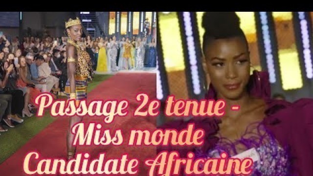 'MISS MONDE FASHION SHOW (PAYS AFRICAINS SEULEMENT) DESIGNER DES MISS/ OLIVIA YACE , AUDREY MONKAM'