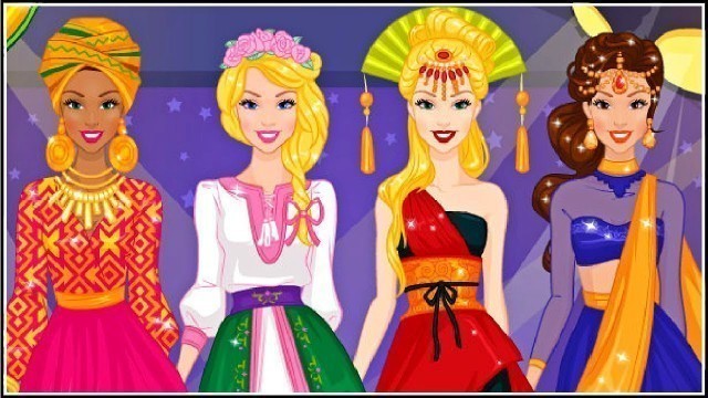 'Around The World Fashion Show(princess games for kids)'