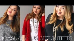 '3 Casual Plus-Size Winter Outfits | BeautyAndTheBAss'